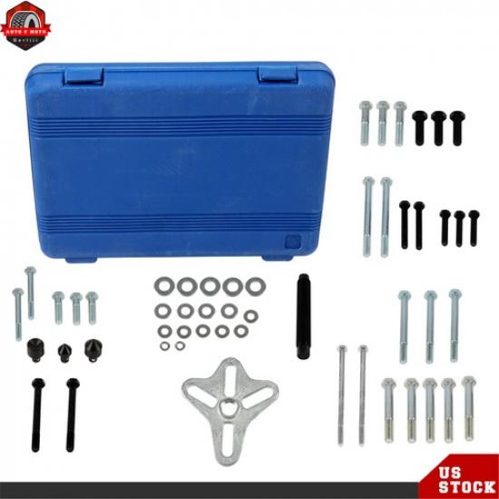46pcs Steering Wheel Disassembly Puller Compressor Remover taller Tool Set