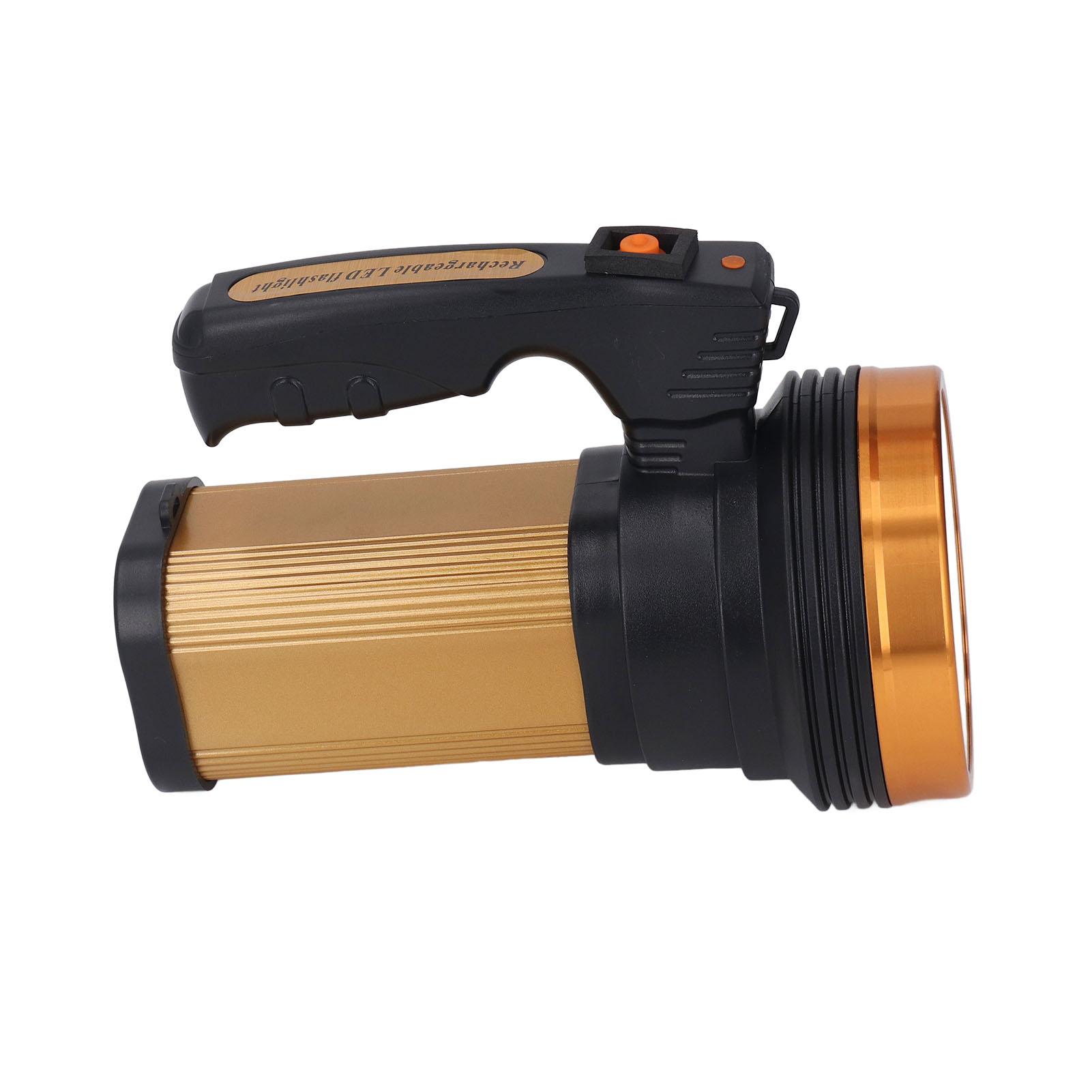 

Портативный ручной прожектор, перезаряжаемый мощный светодиодный фонарь для кемпинга на открытом воздухе, отключений электроэнергии