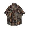 2026 Summer Men Hawaiian Shirt 3d Plant Shirt For Men Flower Print Plus Size Hawaiian Shirts Beach Flower Shirt