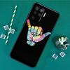 Surfer Surf Hang Loose Shaka Phone Case For Oppo A18 A38 A58 A78 A98 A40 A60 A80 A91 A15 A17 A74 A94 A54 A57S A16 A76 A96