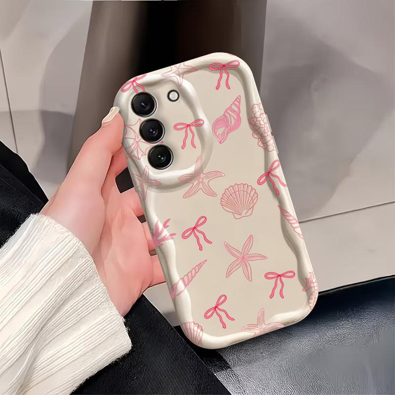 Case for Samsung Galaxy S26 S24 S25 Ultra S23 S22 Plus FE A57 A37 A17 A56 A36 A16 A06 A15 A35 A55 Colorful Marine Organism Cover