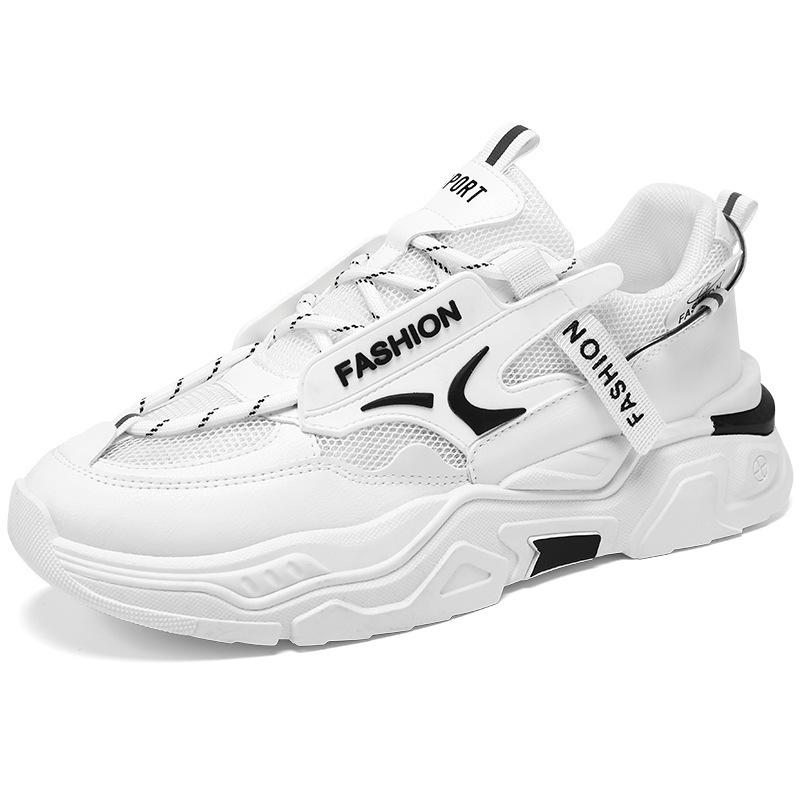 Summer New Breathable Mesh Sneakers Casual Dad Shoes