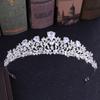 Wedding Prom Bride Headbands Crystal Headband Princess Rhinestone Crown Silver Tiara Crown