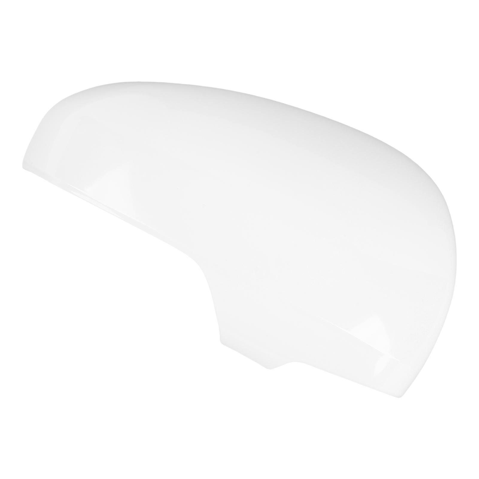 Крышка зеркала заднего вида белая, прочная, устойчивая к атмосферным воздействиям, легко устанавливаемая, правая крышка зеркала заднего вида