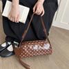 Verstellbare Träger Polka Dot Umhängetasche PU-Leder Crossbody-Tasche INS Tragetasche Dating