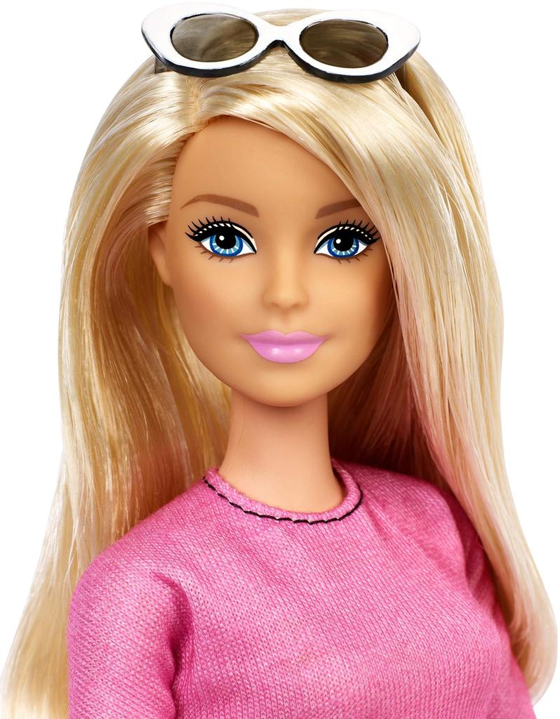 barbie Fashionista Pink Flare Doll 3 and FXL44 Dress-Up (Ages Up)