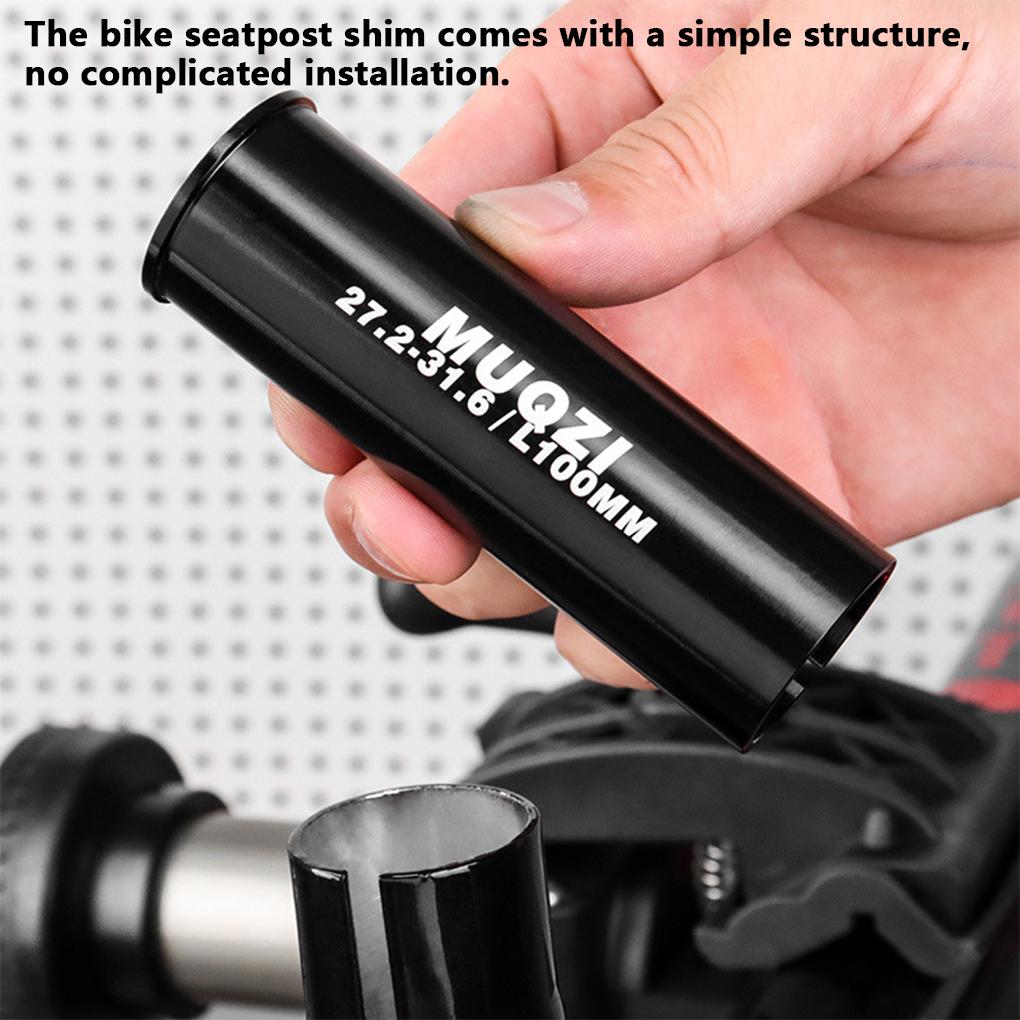 Seatpost Shim Adapter Cycling Accessory Aluminum Alloy Seatpostss Tube Sleeve Sitting Tubes Adapters Bike Part Fittings