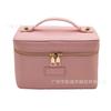 Nuova Borsa Trucco di Lusso Leggero di Alta Qualità Borsa a Mano di Grande Capacità in Pelle PU Borsa da Donna con Scomparti