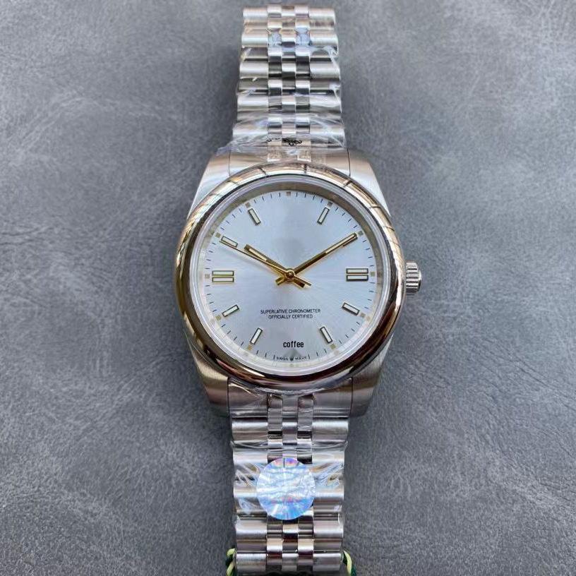 Orologio da uomo Rolex Oyster Perpetual 41mm - Acciaio Inossidabile 316, Luminoso, Impermeabile, Completamente Automatico.