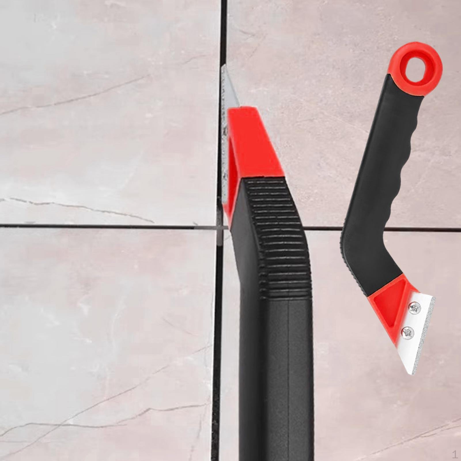 

Grout Removal Tool Angled Tile Remover for Cleaning and Repair жовтий