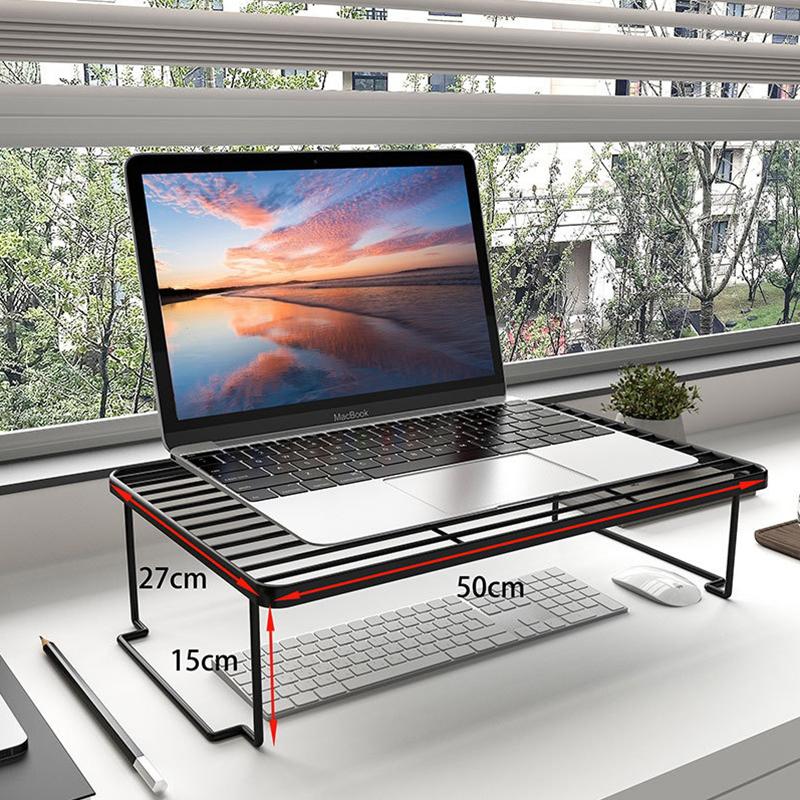 Foldable Laptop Stand Desktop Pc Computer Monitor Riser Reducing Neck Strain Storage Cooling Notebook Stand For Macbook Air Pro