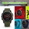 22 26mm Silicone Strap For Garmin Quatix 8/Tactix 8 7Pro/Fenix5 5x Puls 7 7x 6 6x 8 Pro 47mm 51mm/D2 Bravo Quick Fit Sports Band