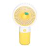 Mini Handheld Fan Cartoon Design Strong Wind USB Rechargeable Mini Portable Fan for Travel Office