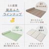 Mie Sangyo Lightweight Shutter-Style Bathtub Lid, Product Size (Approx.) 70 X 93.5 Cm, White, Mildew-Resistant, Made In Japan