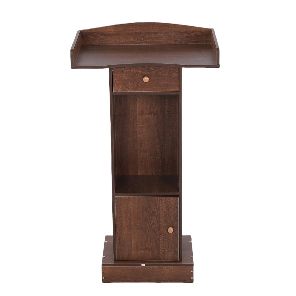 Podio Legno Moderno Minimalismo Tavolo Grande Pupitre per Discorsi Presentazione Lezione Aula