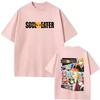 Hot Anime Soul Eater Graphic T-shirt Male Clothing Retro Manga T Shirts Men Women Fashion Casual Oversized Short Sleeve Tshirt 3