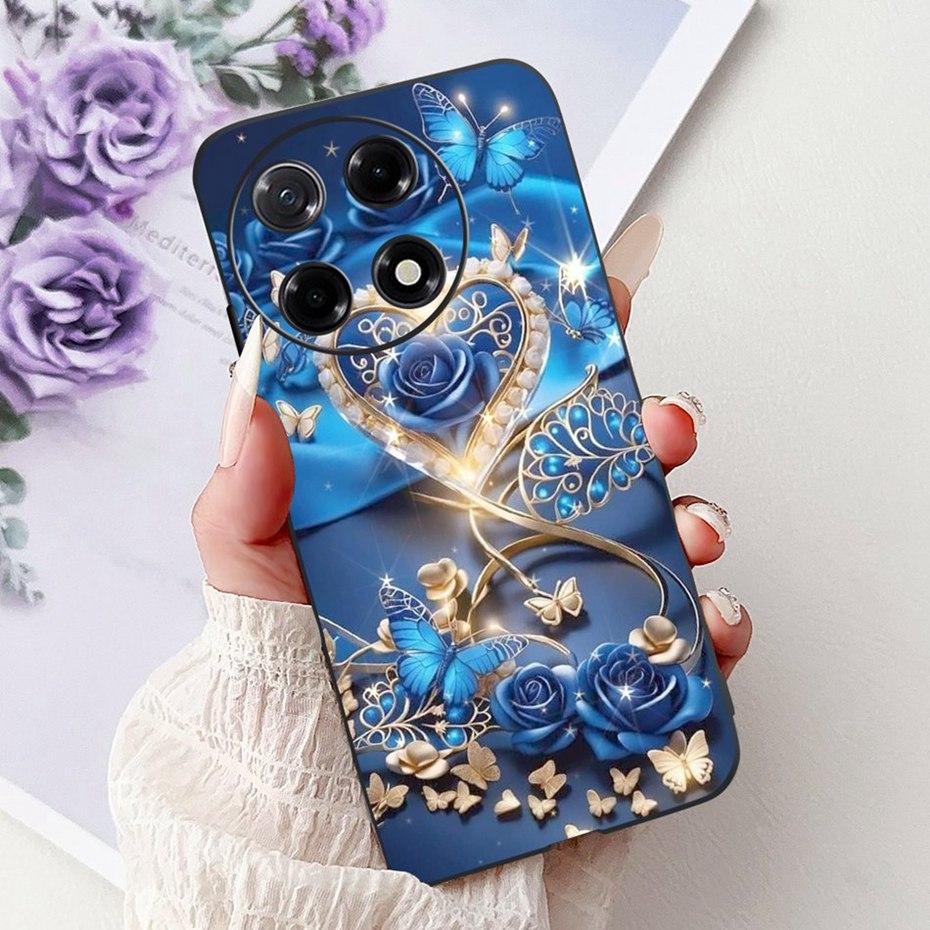 New Design Phone Case For Tecno Camon 30S Pro Camon30S CLA5 CLA6 Black Silicon Soft TPU Back Cover For Camon 30S 30SPro 4G