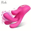 Wiggle Finger Vibrator G-Spot Vagina Vibrator Clitoris Stimulator 3 In 1 Female Masturbation Adult Goods Sex Toy for Women