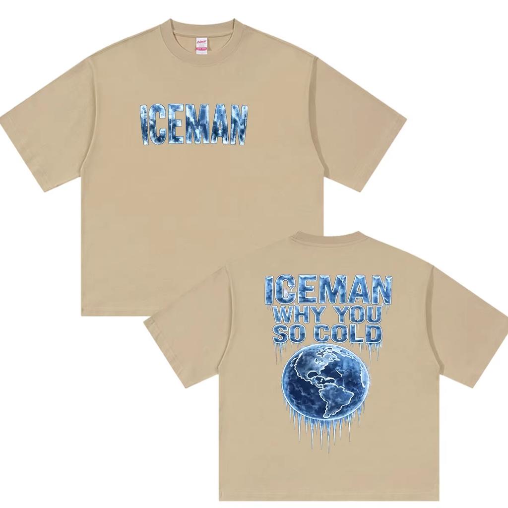 Drake IceUnisex Why You So Cold Album 2026 Merch T Shirts Unisex Unisex ONeck Fashion Clothing Tshirt Retro pure Cotton T Shirt