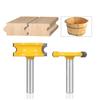 2 pçs/conjunto Haste 8mm Fresas para Madeira CNC Flauta Canoa Balde Escultura Jogo de Brocas para Roteador