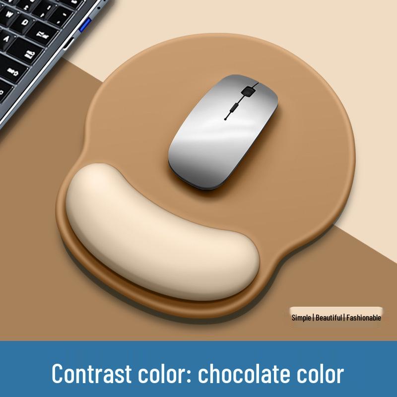 Gradient Silicone Wrist Rest Mouse Pad: Non-Slip, Ergonomic Support for Men & Women, Office Desktop Use