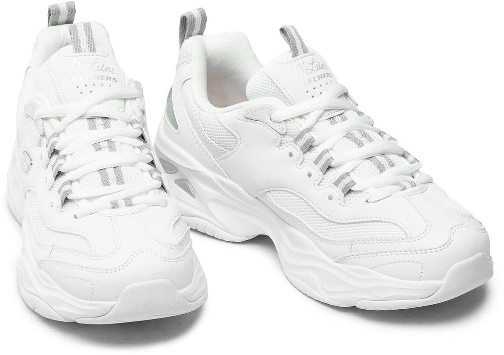 Sneakers Skechers Skechers D'Lites 4.0 - Fresh Diva White/grey