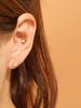 Minimalpiercing 14K Cubic Point Crown Piercing Earrings