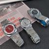 High Value No Logo Watch Business Men'S Chinese Character Beating Steel Belt Business Quartz Watch