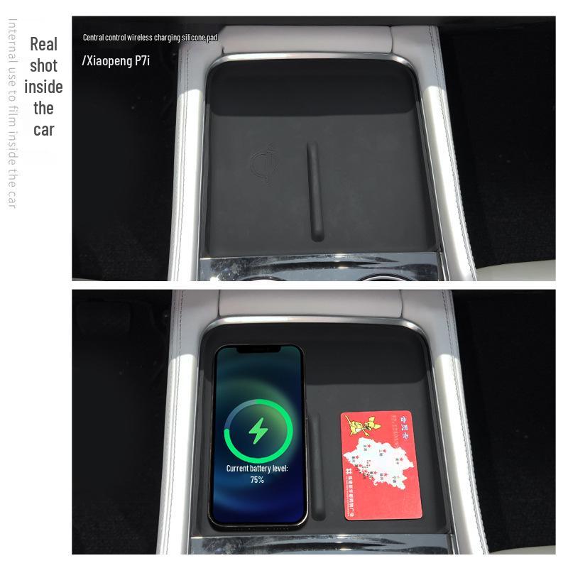 XPeng P7i Wireless Charging Anti-Slip Silicone Pad for Car Interior Protection