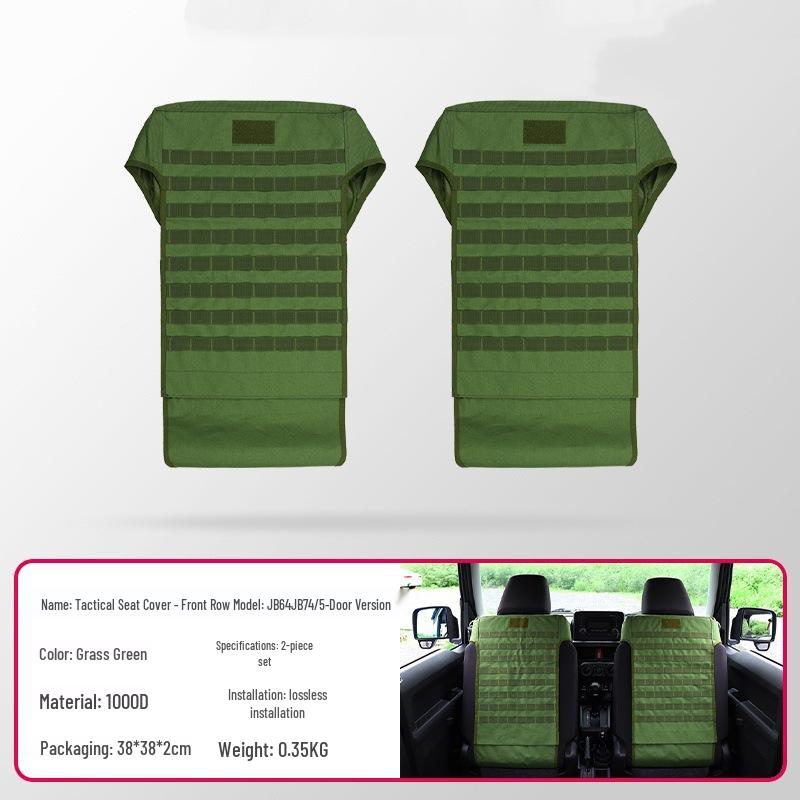 Tactical Seat Covers for 2019+ Jimny 3-Door and 5-Door Off-Road Vehicles