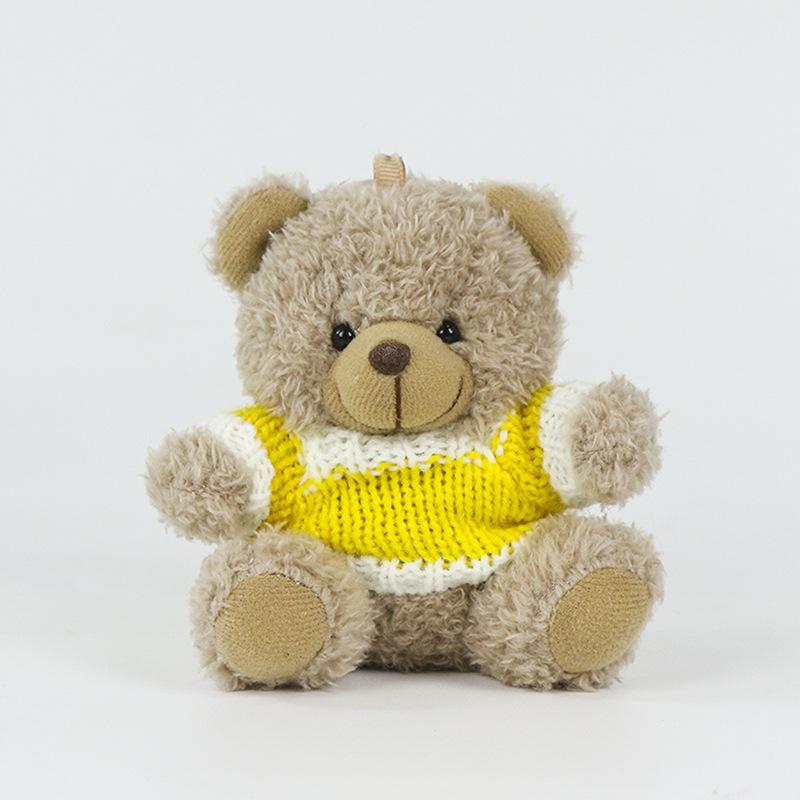 Charmante Teddybeer Sleutelhanger Pluche Pop - Aangekleed Koppeltje Rugzak Ornament Cadeau