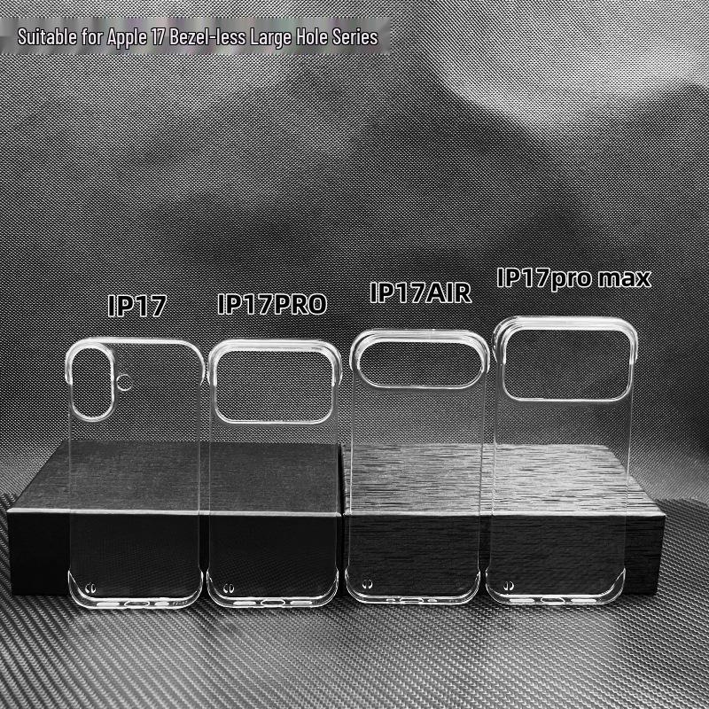 

Безрамочный чехол из высокопрозрачного поликарбоната для iPhone 17 - Защита от падений iPhone 15 Plus прозрачный