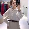 Spring 2026 Women's Slimming Striped Korean Style Shirt - L366918