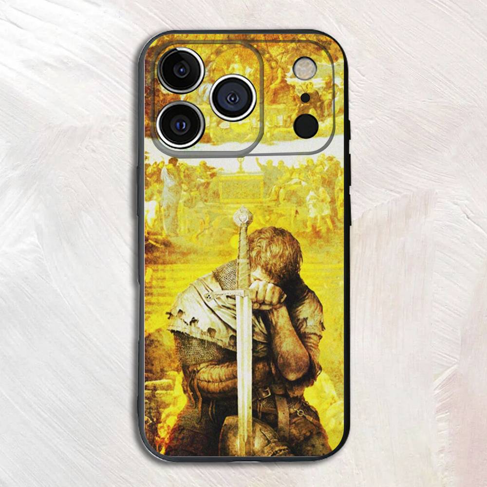 Game KCD Silicone Soft Phone Case For iPhone17,16,15,14,13,12 Pro Max Plus X XR SE Cover
