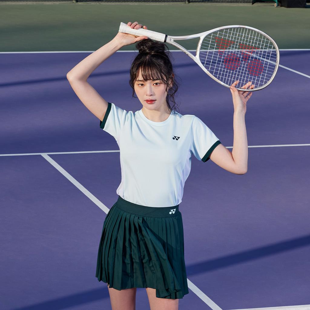 YONEX 255Ts006F Pale Mint Women'S Color Block Tennis Gamewear