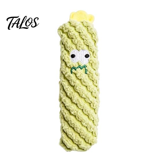 Talos Plush Cactus Cat Toy, Catnip Filled Chew Cute Stuffed Kitten Teething Toy for Indoor Cats Entertainment