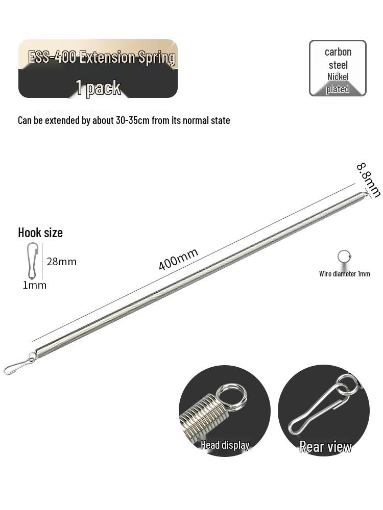 Electric Screwdriver with 50cm Telescopic Hanging Tension Spring and Hook Balancer