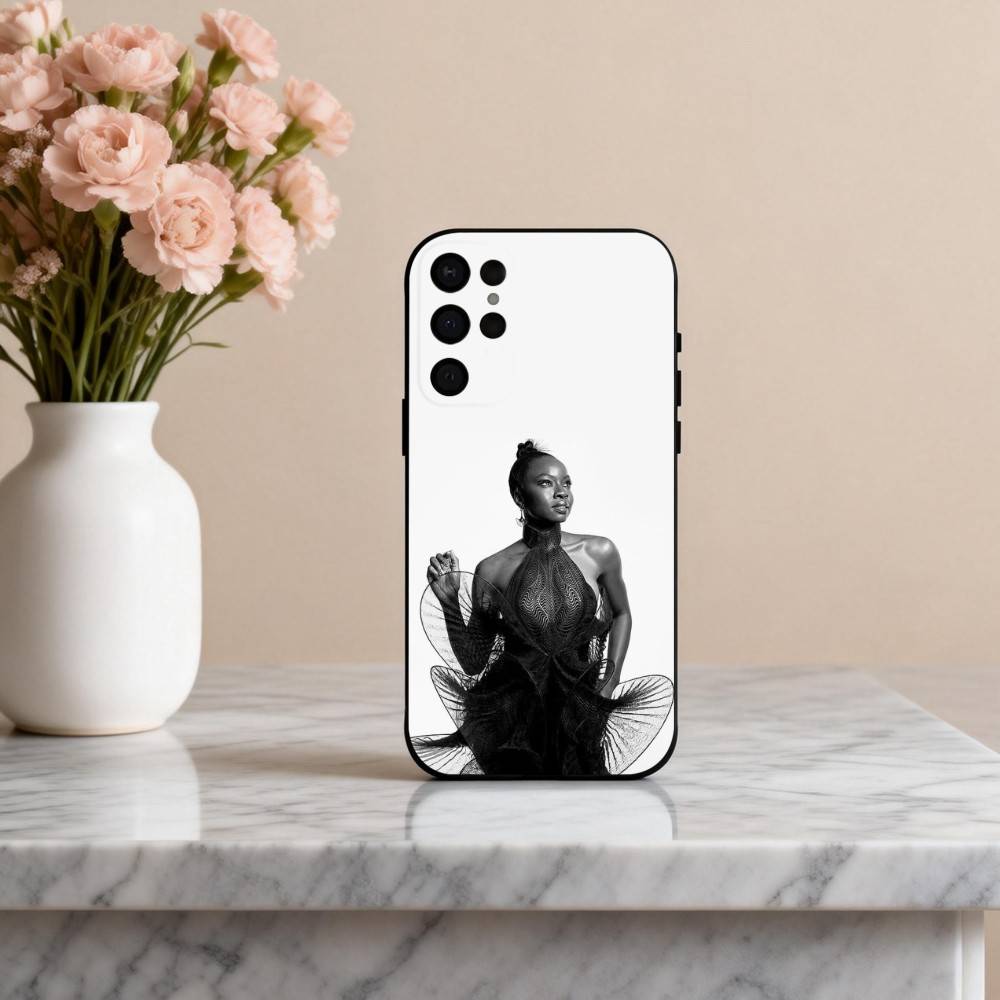 Brilliant D-Danai G-Gurira Actress Phone Case For Samsung S25,S24,S21,S22,S23,S30,Ultra,S20,Plus,Others Soft Black Cover