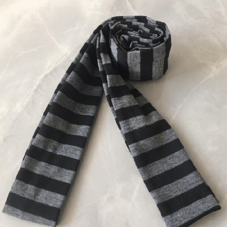 Fashion Striped Scarf Warm Scarves Outdoor Autumn Spring Scarf Long Skinny Scarf