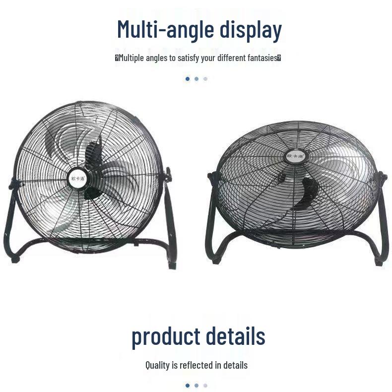 High-Power Multi-Use Fan: Powerful Table, Floor, and Desktop Fan for Home and Industrial Use