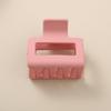 8.5CM x 10.5CM Rectangular Matte PS Hair Clip - Simple Shark Hair Accessory