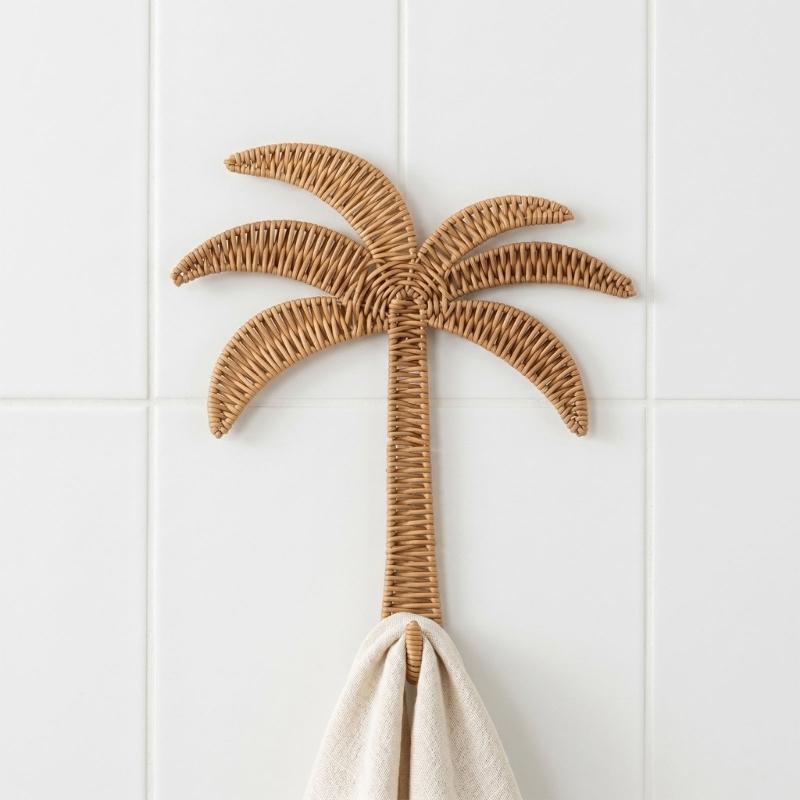 Small Space Storage Hook Tree Shape Towel Hook with Textured Finish, Iron S Hook for Bath Towels, Key Holders, Kitchen Cloths and Bedroom Use