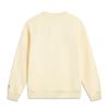 Li Ning Sports Lifestyle Series Simple Comfortable Casual Versatile Letter Animal Print Loose Drop Shoulder Fleece Long Sleeve Sweatshirt AWDVC74-4