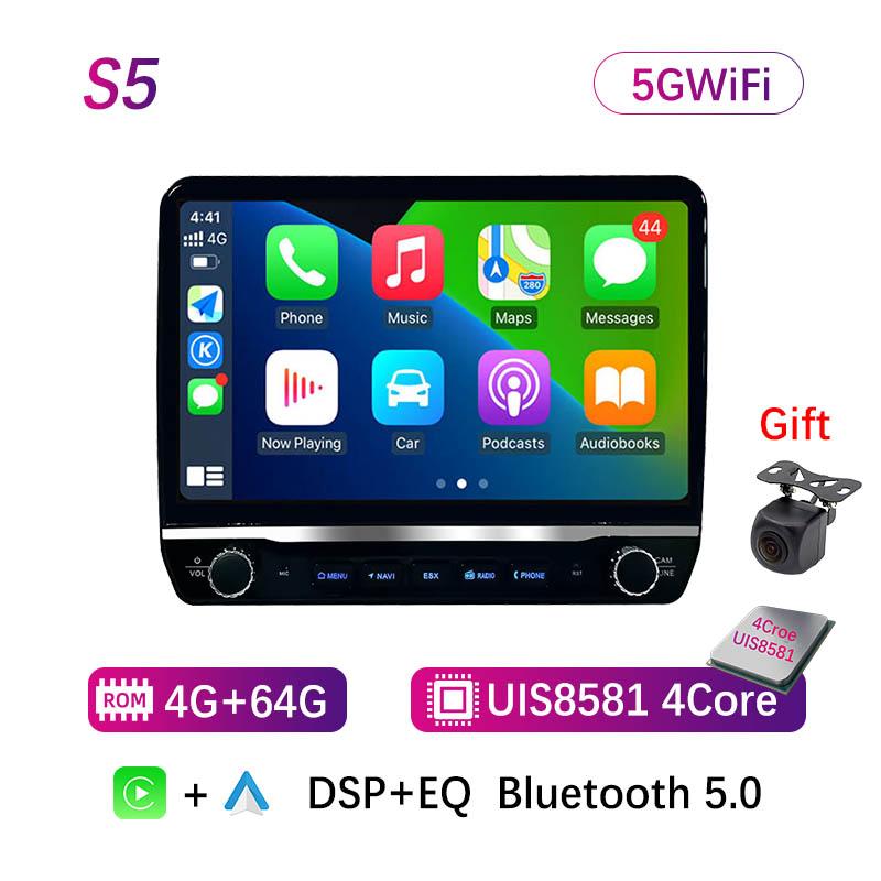 Two Buttons Android Car Multimedia For 9/10 Inch Universal 2din Multimedia Video Player Head Unit Radio Stereo Wireless CarPlay