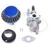 Durable Engine Carb Carburetor with Pod Air Filter 2 Stroke for 47cc 49cc Mini Quad Moto ATV Dirt Pocket Bike Motorcycle