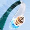 2 In 1 Hanging Neck Fan & Bluetooth Headset Sound Portable Sports Neck Hang Fans with Music Play USB Summer Cooler
