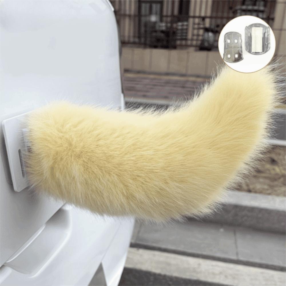 Telecomando Adesivo Coda Che Scodinzola Peluche Soffice Peluche Coda Che Scodinzola Decorazione Esterna Auto