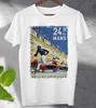 Le Mans 24 Ore 1959 Francia Auto da Corsa T Shirt Uomo Donna Magliette Top Poster Unisex Uomo Donna Top