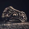Pierścień Cthulhu Męski Modny Pierścień Snu Regulowany Pierścień Ciemna Magia Mityczna Biżuteria