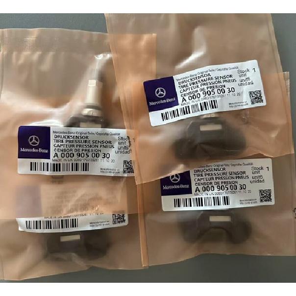 

4 шт. OEM Датчики контроля давления в шинах TPMS для Benz C300 A0009050030